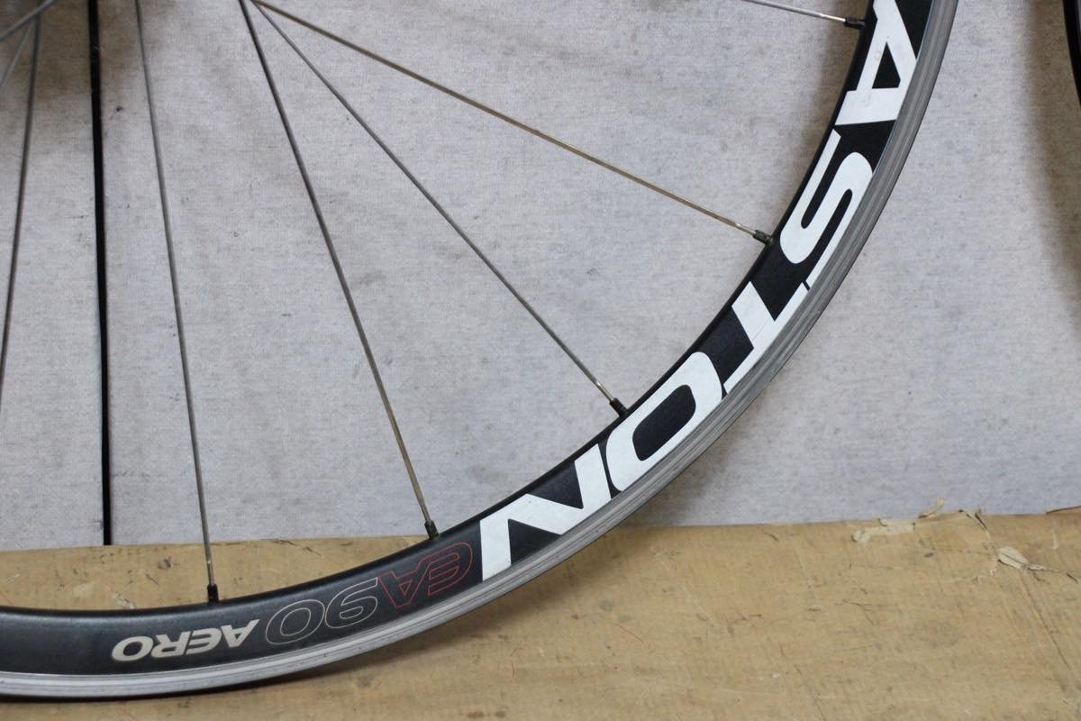 ○EASTON イーストン EA90 AERO RIM シマノフリー 11s対応 クリンチャー ホイールセット 難あり_画像8