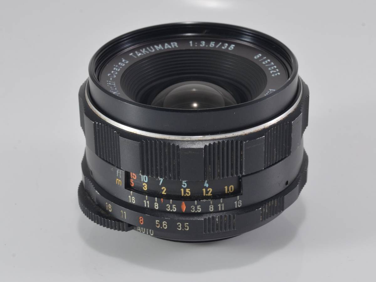 [良品] PENTAX(ペンタックス) Super-Multi-Coated TAKUMAR 35mm F3.5 M42 (52675)_画像8