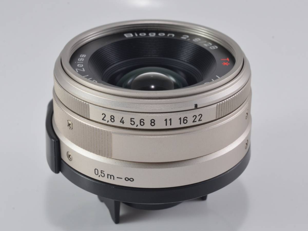 [美品] CONTAX Carl zeiss Biogon T* 28mm f2.8G コンタックス（52702）_画像9