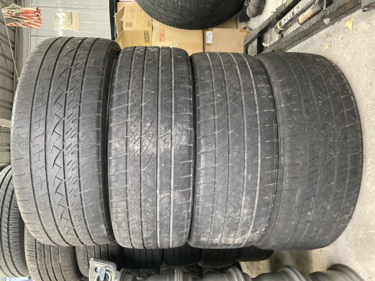 【中古】255/30R26★4本セットBANNERS★26インチ大径タイヤ★ハリアークルーガー300CマグナムチャージャーSRXランクルプラド_画像1