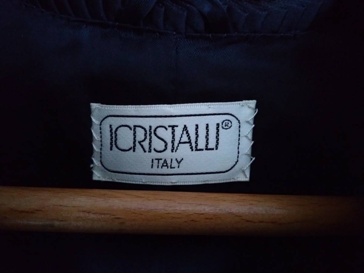 高級品　美品★ICRISTALLI★ITALY　　SAGAミンクロングコート_画像4