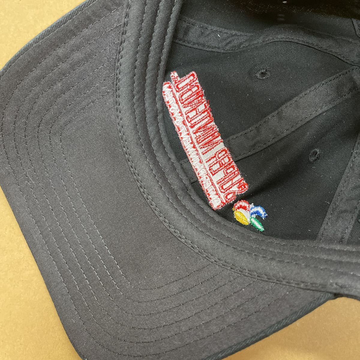 NINTENDO 任天堂 Super Nintendo スーパーファミコン スーファミ 帽子 スーパーマリオ キャップ 黒 CAP 未使用 ブラック フリーサイズ_画像4