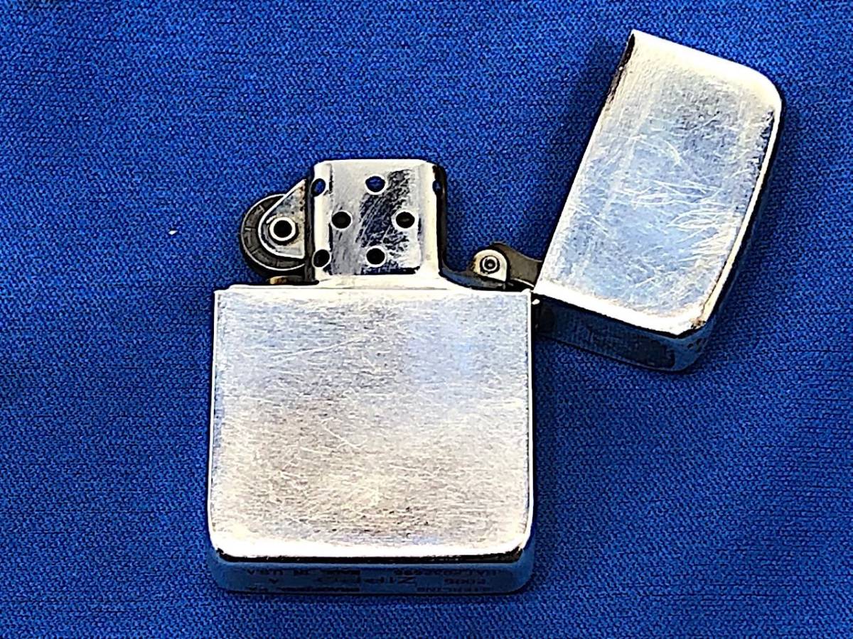 12/204【珍品　レア　希少】　ZIPPO　ジッポー　オイルライター　STERLING スターリング　2005　A　BRADFORD　PA　MADE IN　USA　喫煙具_画像2