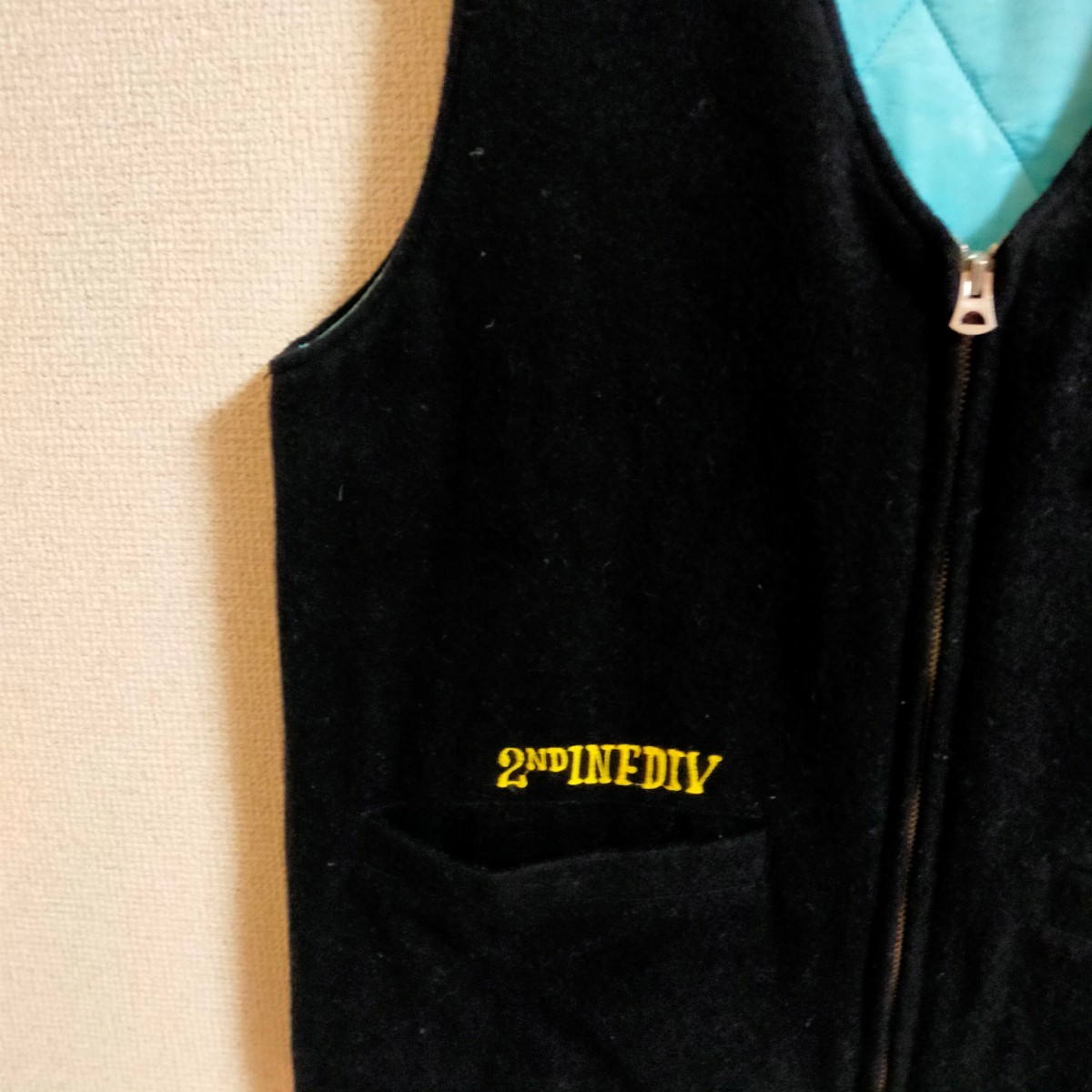 CHALLENGER チャレンジャー ウールベスト 蟻手榴弾刺繍 L CHALLENGER チャレンジャー ウールベスト 蟻手榴弾刺繍 L