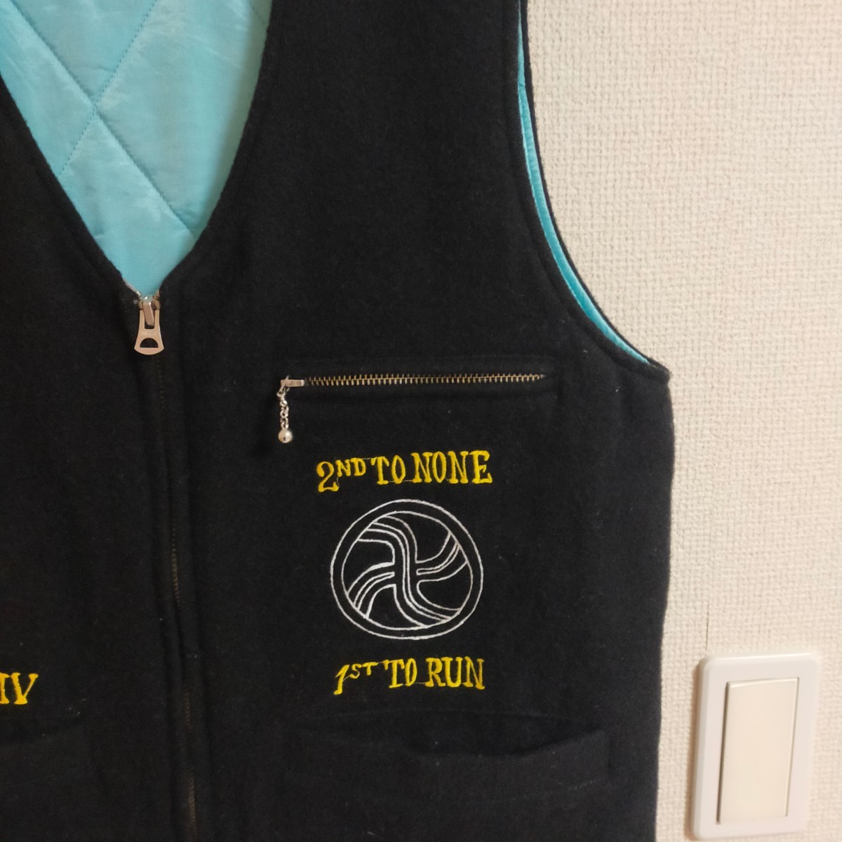 CHALLENGER チャレンジャー ウールベスト 蟻手榴弾刺繍 L CHALLENGER チャレンジャー ウールベスト 蟻手榴弾刺繍 L