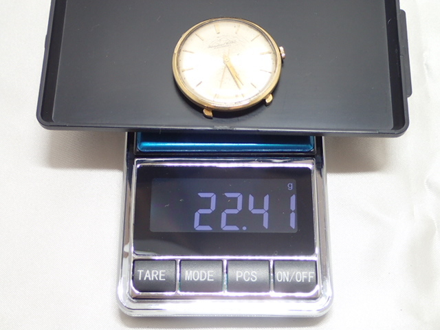 1081[T]【K18/750 本体重量：約22.4ｇ】 ＩＷＣ/インター/シャフハウゼン/手巻き/メンズ腕時計_画像10
