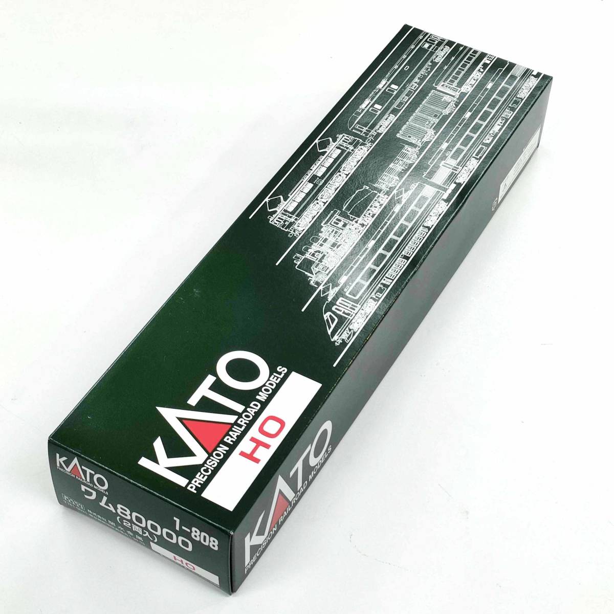 新品未使用【KATO】[1-808] 国鉄 ワム80000（2両入） HOゲージ_画像1