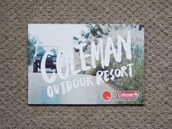 【カタログのみ】Coleman OUTDOOR RESORT 検 コールマン 冊子_画像1