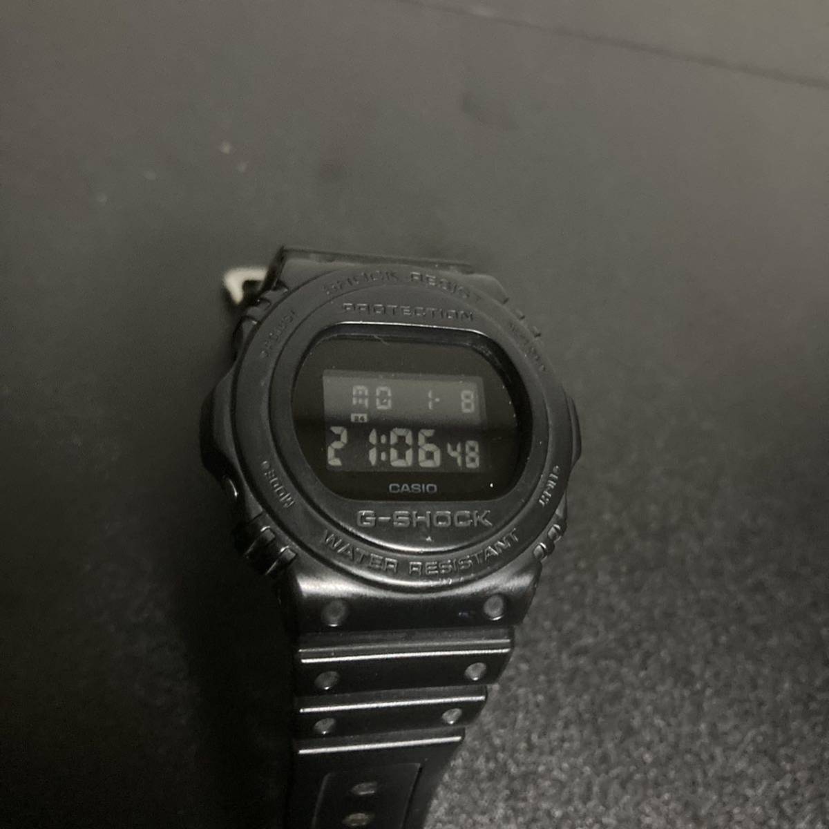 カシオ G-SHOCK DW-5750E-1BJF 腕時計 黒 Gショック_画像1