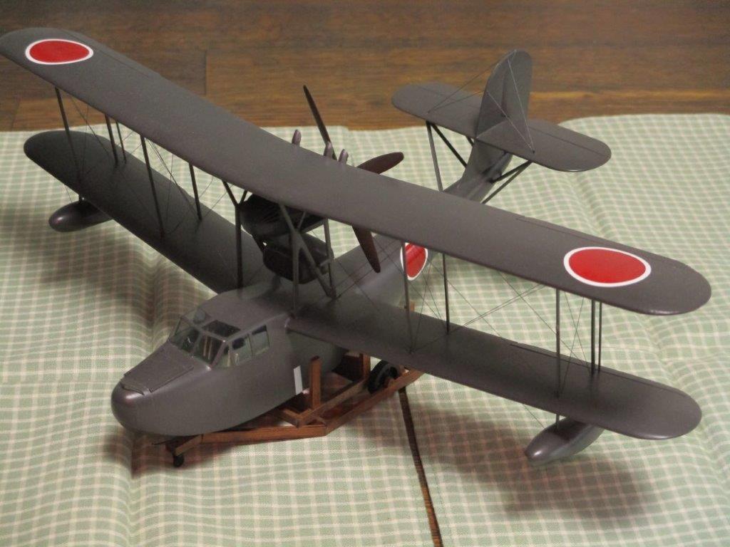 1/50 ソリッドモデル 愛知九六式水上偵察機　AB12/E10A1　中古（手渡しのみ）_画像2