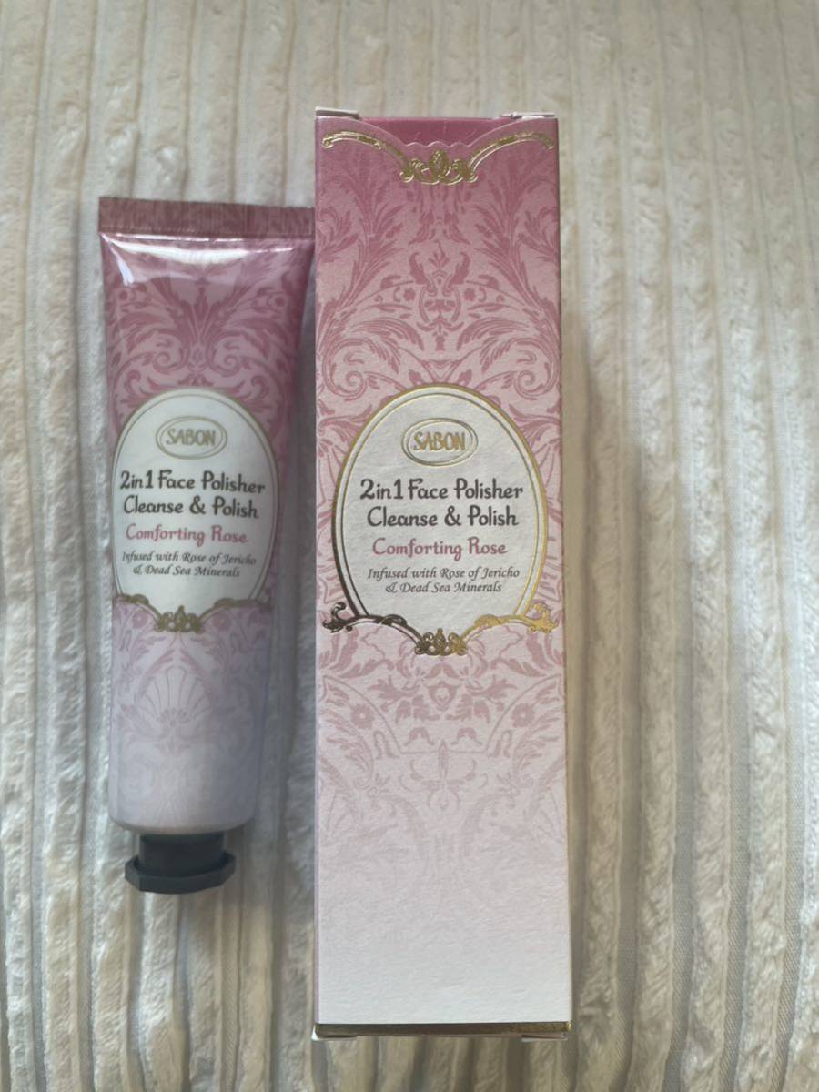 サボン SABON フェイスポリッシャー デュオ コンフォーティング・ローズ　60ml_画像1