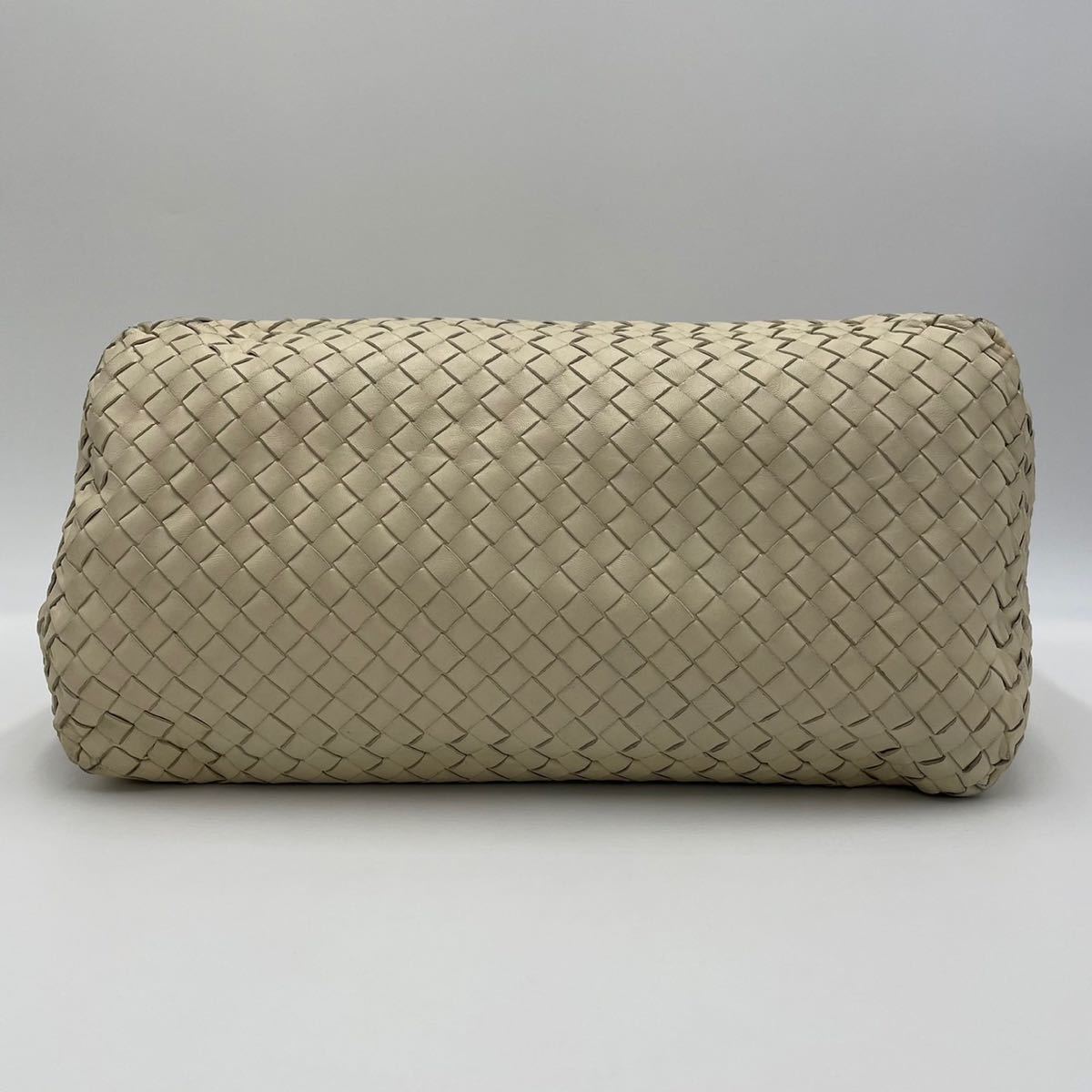 1円 【極美品】BOTTEGA VENETA ボッテガヴェネタ イントレチャート トートバッグ ハンドバッグ ワンショルダー 肩掛け メンズ ビジネス_画像6