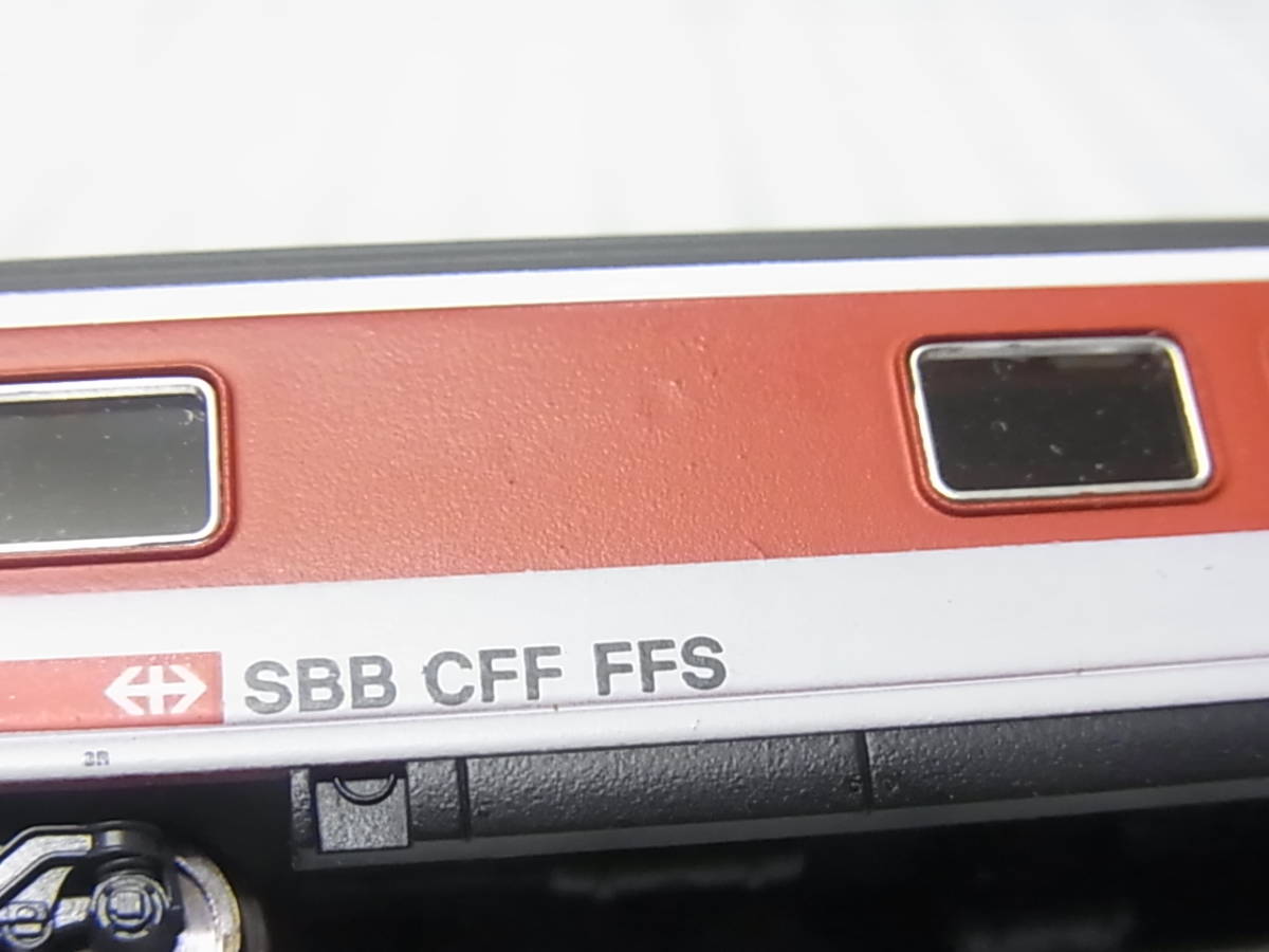 【ジャンク扱い・箱なし】ROCO Nゲージ SBB CFF 食堂車（スイス・EW-4、WR）_画像10