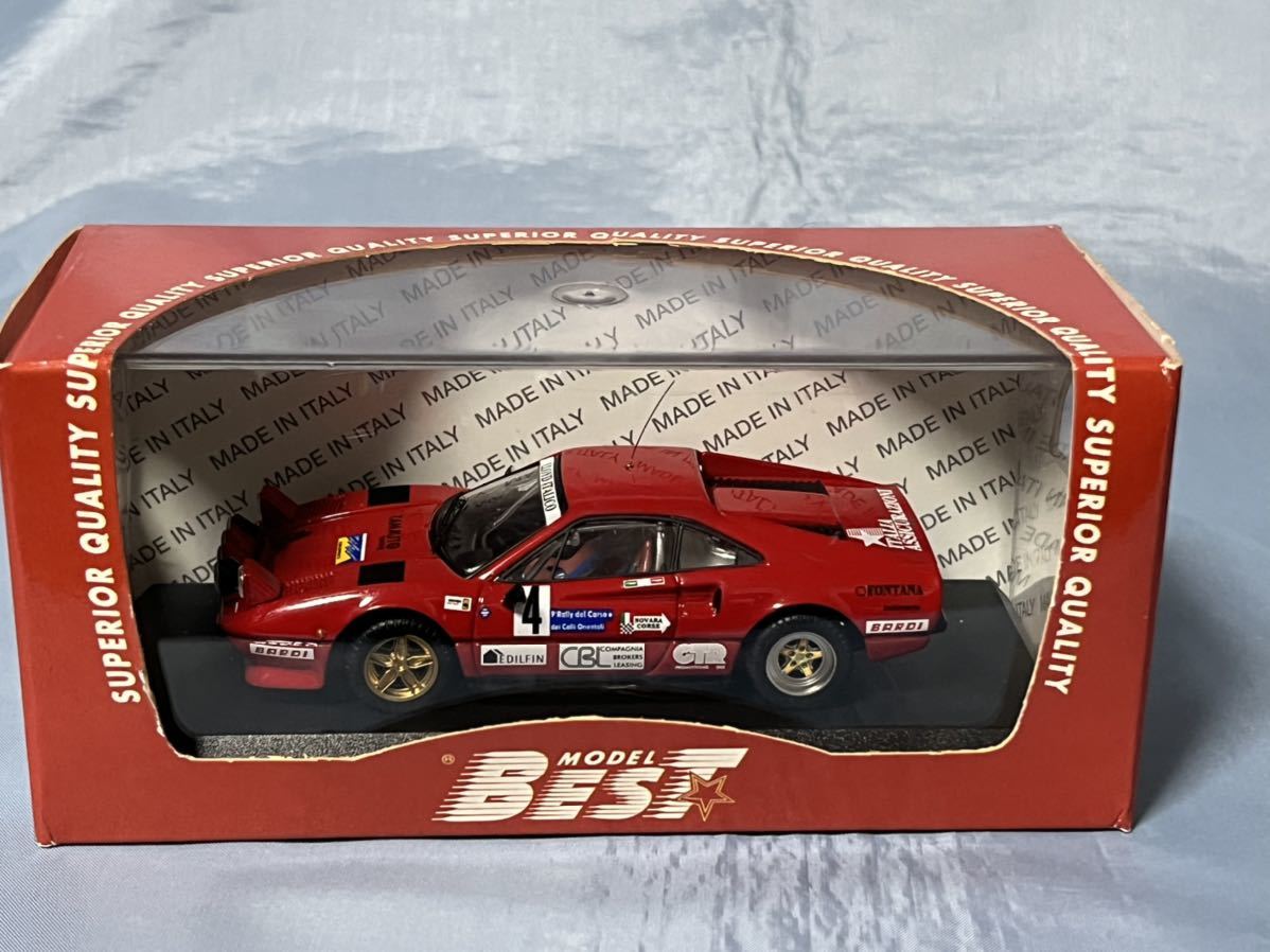  Best Model производства Ferrari 308 GTB 1983 год Rally DEL CARSO 1/43