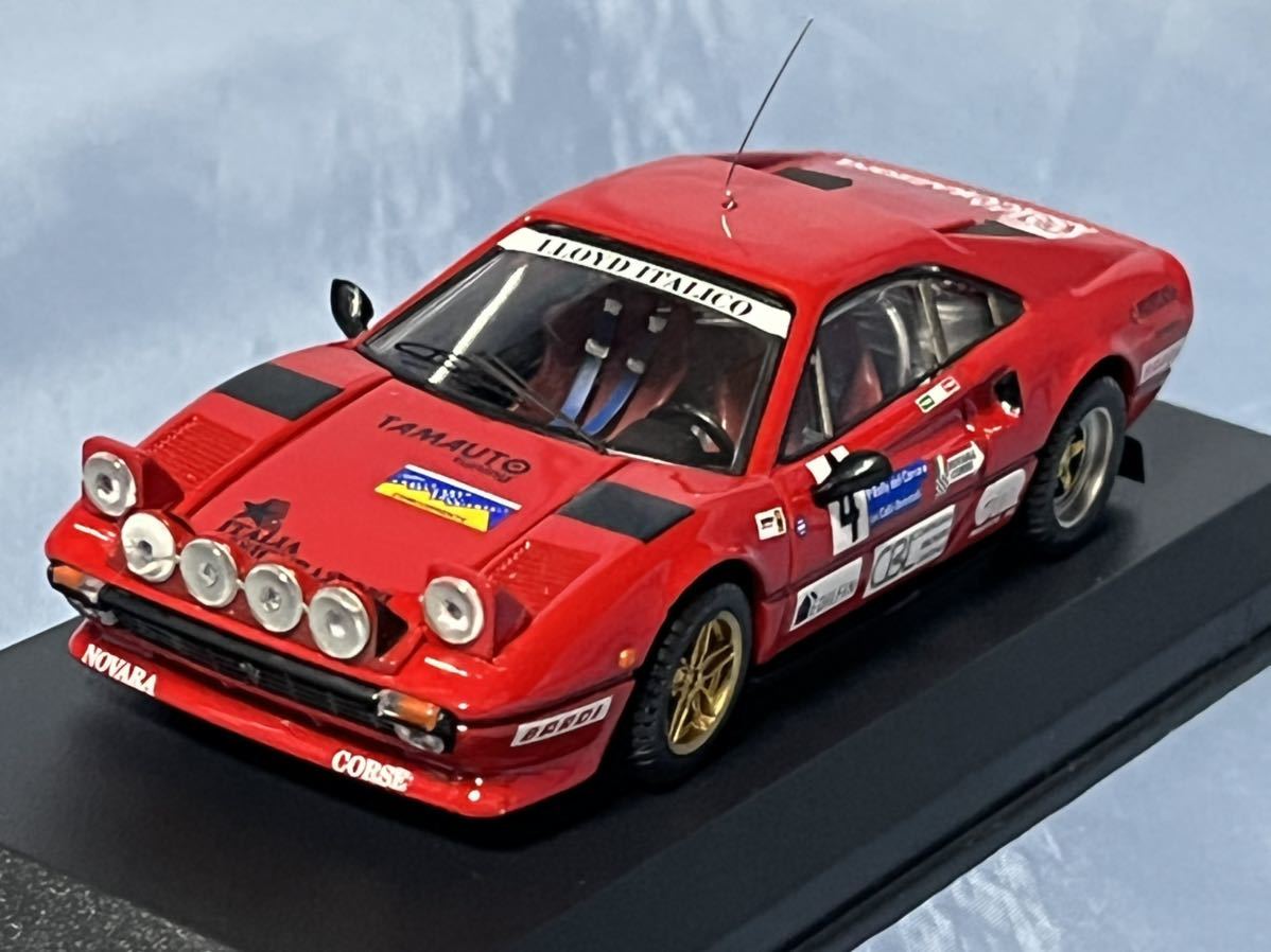  Best Model производства Ferrari 308 GTB 1983 год Rally DEL CARSO 1/43