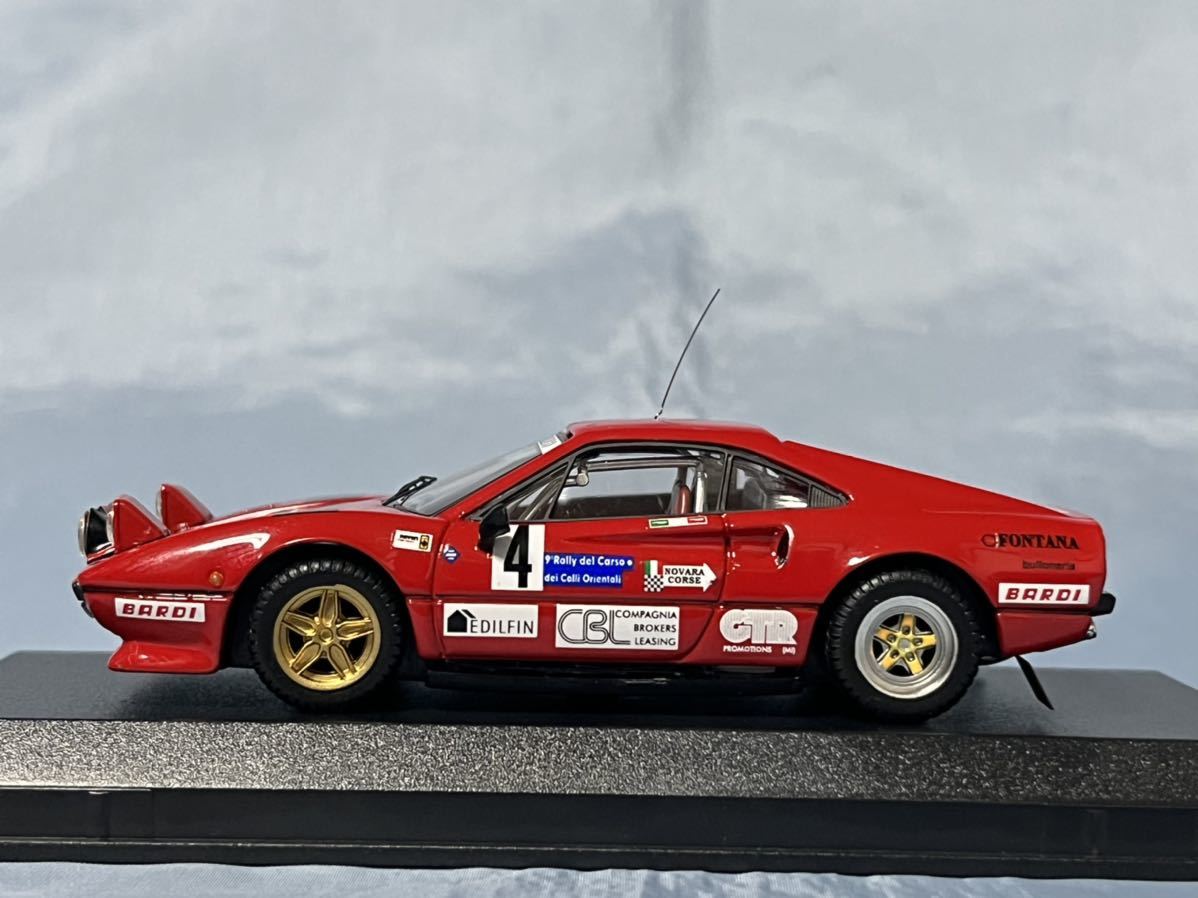  Best Model производства Ferrari 308 GTB 1983 год Rally DEL CARSO 1/43