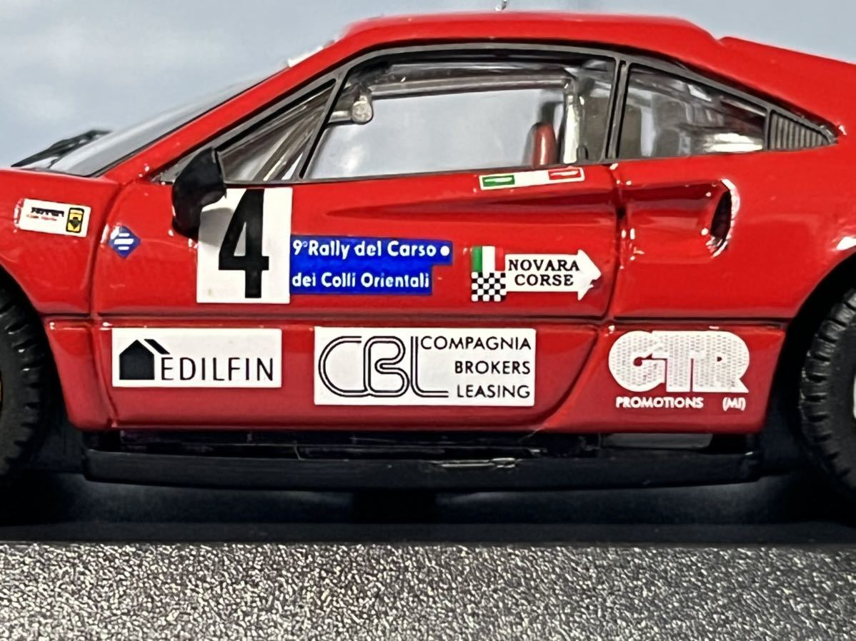  Best Model производства Ferrari 308 GTB 1983 год Rally DEL CARSO 1/43