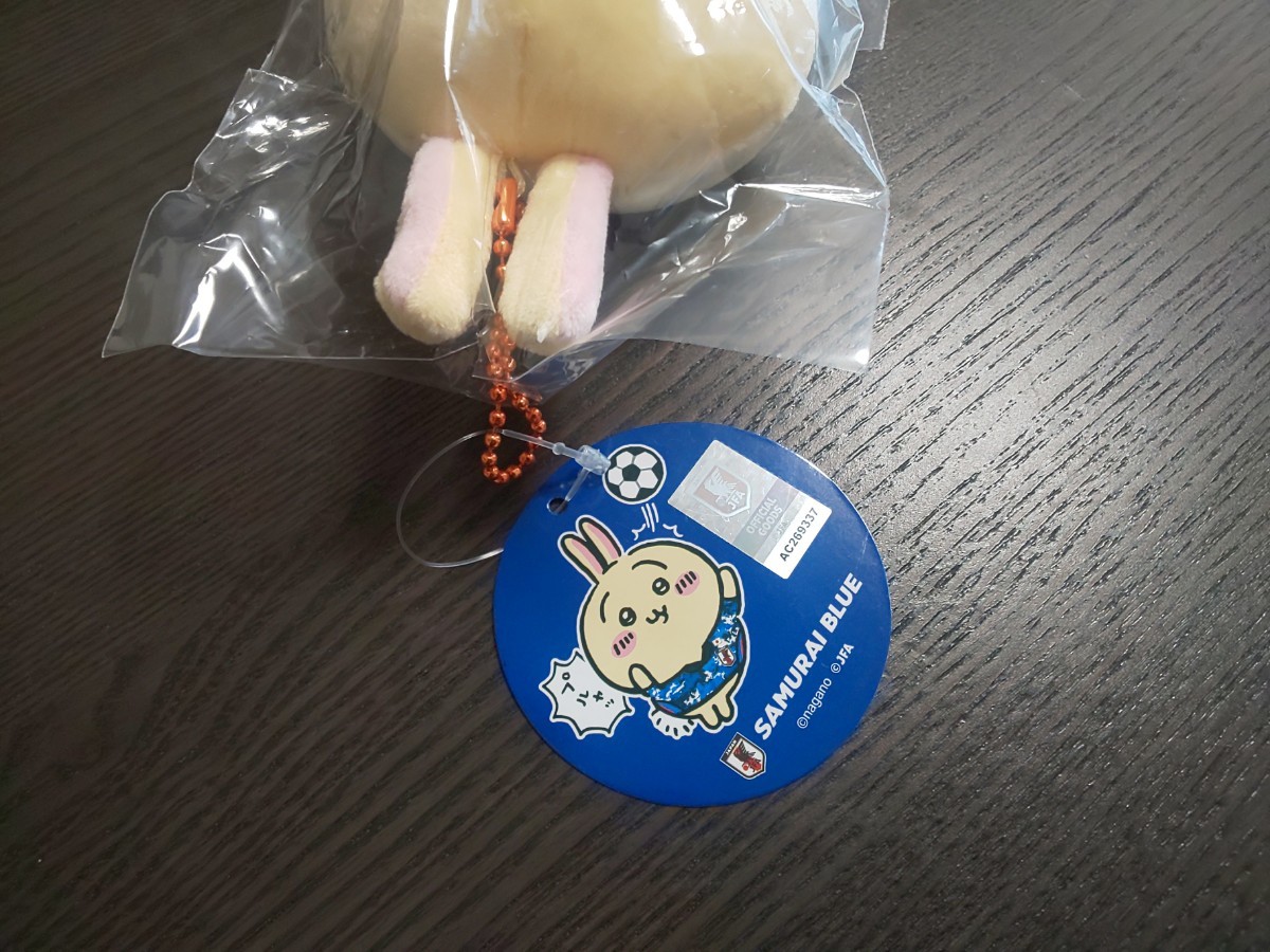 ちいかわ うさぎ ぷちミニマスコット サッカー 日本代表ver ちいかわ うさぎ ぷちミニマスコット サッカー 日本代表ver