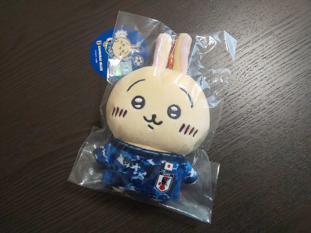 ちいかわ うさぎ ぷちミニマスコット サッカー 日本代表ver ちいかわ うさぎ ぷちミニマスコット サッカー 日本代表ver