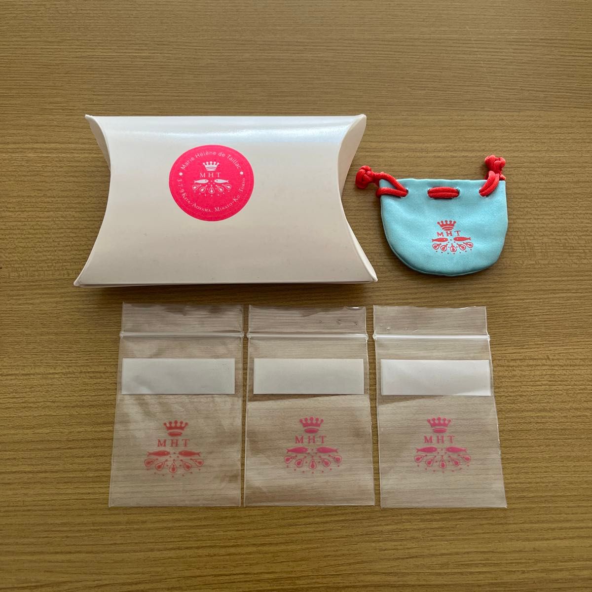 付属品】マリーエレーヌドゥタイヤック 巾着 ジュエリーポーチ 付属品】マリーエレーヌドゥタイヤック 巾着 ジュエリーポーチ