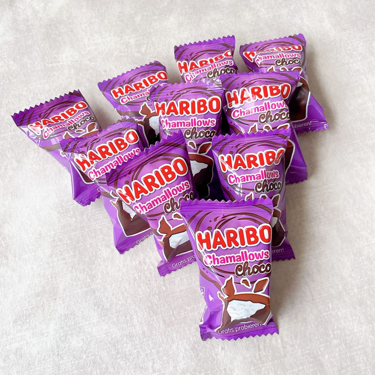 HARIBO【日本未販売】chamallows choco mini 10袋 チョコ HARIBO【日本未販売】chamallows choco mini 10袋 チョコ