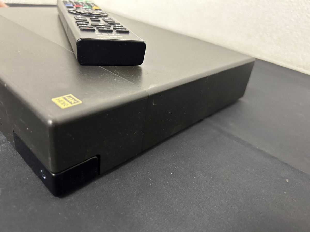 A3　SONY　ソニー　DST-SHV1　4Kチューナー　通電確認済み　リモコン付き　映像機器　2019年製　現状品_画像3