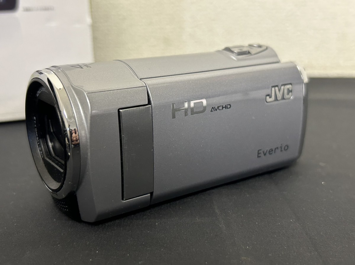 A3　JVC　ビクター　GZ-HM280-S　デジタルビデオカメラ　元箱付　説明書付き　現状品_画像4