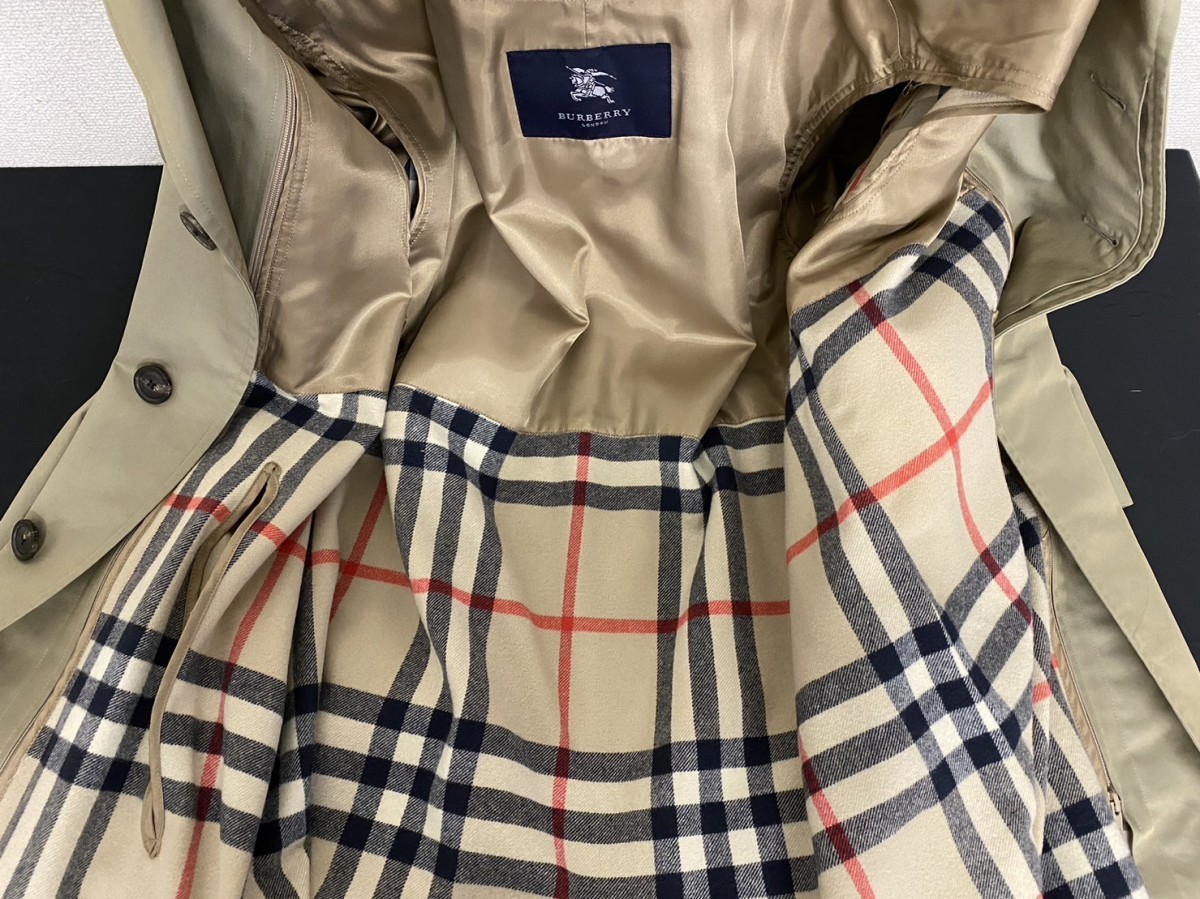 BURBERRY LONDON　バーバリー　コート　BBB80-878-43　メンズファッション　肩幅約48㎝ 着丈約103㎝ 身幅約54㎝ 袖丈約61㎝ ブランド服_画像4