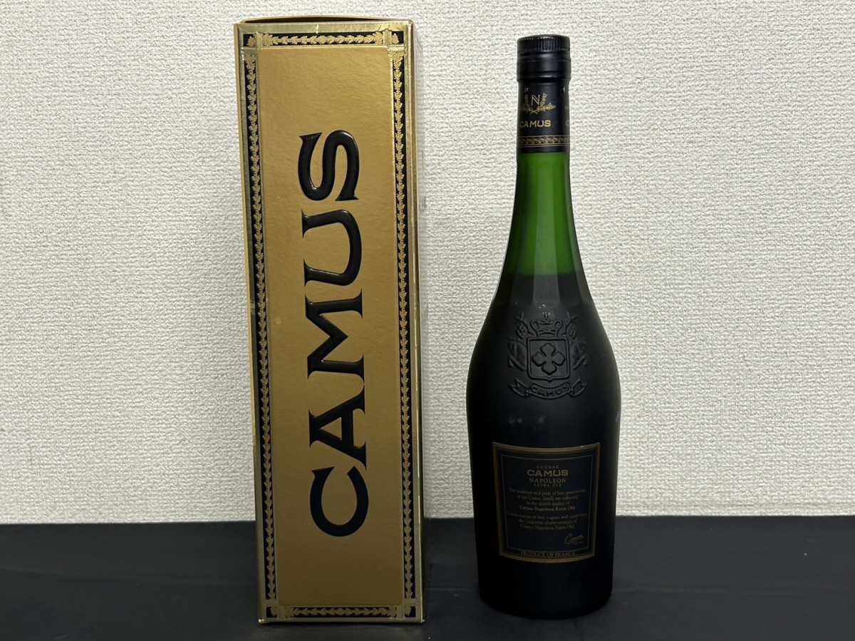 未開栓　A3　CAMUS　カミュ　EXTRA OLD　エクストラオールド　NAPOLEON　ナポレオン　700ml　40％　ブランデー　元箱付　現状品_画像4