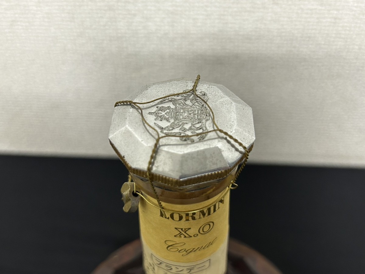 未開栓　A3　LORMIN　ローミン　XO　720ml　40％　ブランデー　COGNAC　コニャック　現状品_画像6