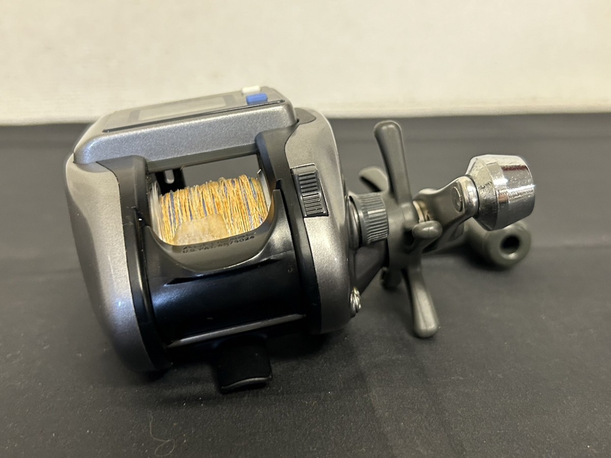 A2　DAIWA　ダイワ　TANASENSOR-S 250DX 早技　タナセンサー　船用　リール　釣具　フィッシング　614774　ブライト　現状品_画像2