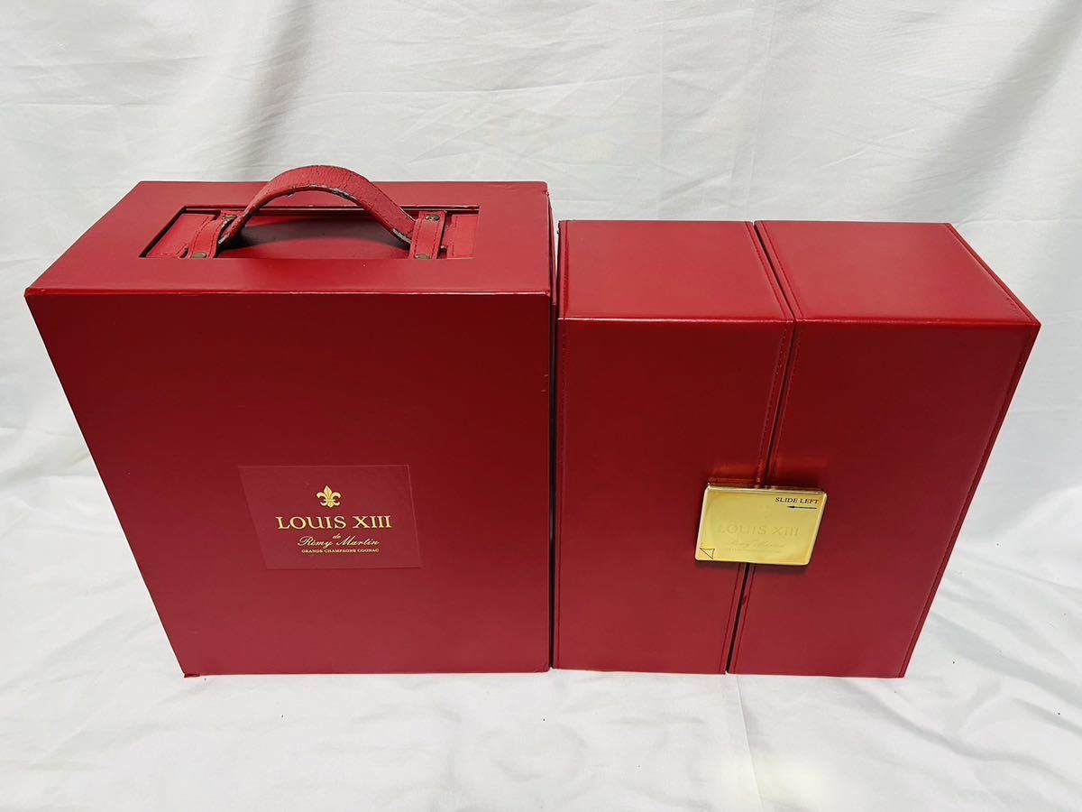 REMY MARTIN レミーマルタンルイ13世 バカラ クリスタルボトル　替え栓・冊子・観音開き化粧箱・外箱付き！正規品　未開封　ブランデー_画像7