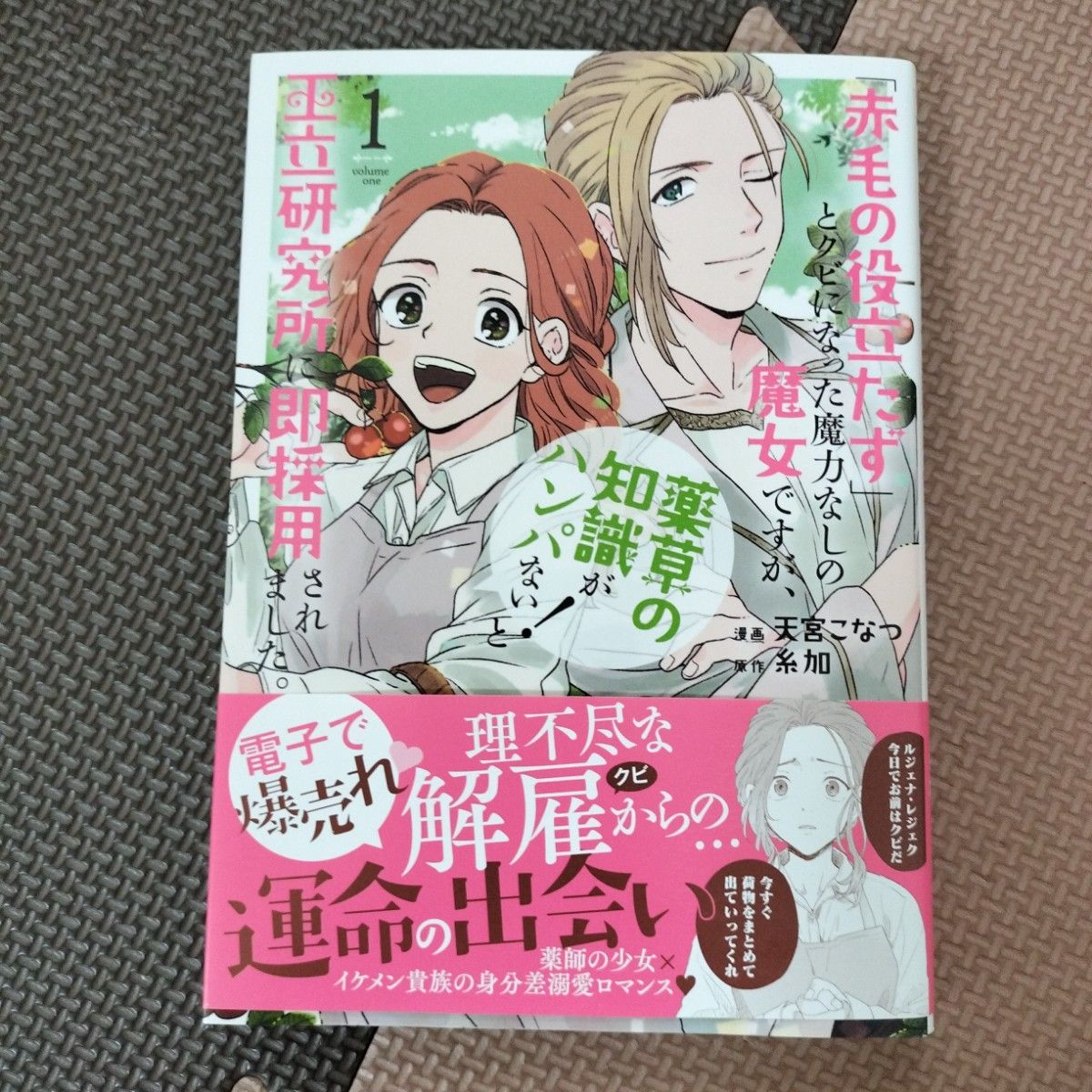 「赤毛の役立たず」とクビになった魔力なしの魔女ですが、「薬草の知識がハンパない！」と王立研究所に即採用されました。　１ 