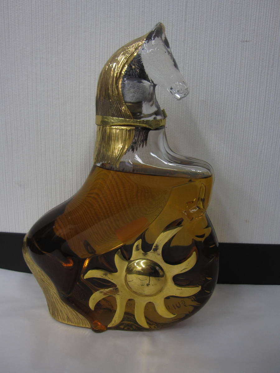 ★☆古酒 ROUYER GUILLET ルイエギレ 太陽の馬 首部分難有 750ml 未開栓?☆★_画像2