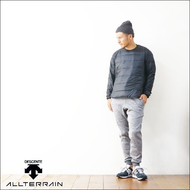 デサント オルテライン DESCENTE ALLTERRAIN H.C.S.DOWN PULLOVER SHIRT ダウンプルオーバーシャツ インナーダウン size L_画像2