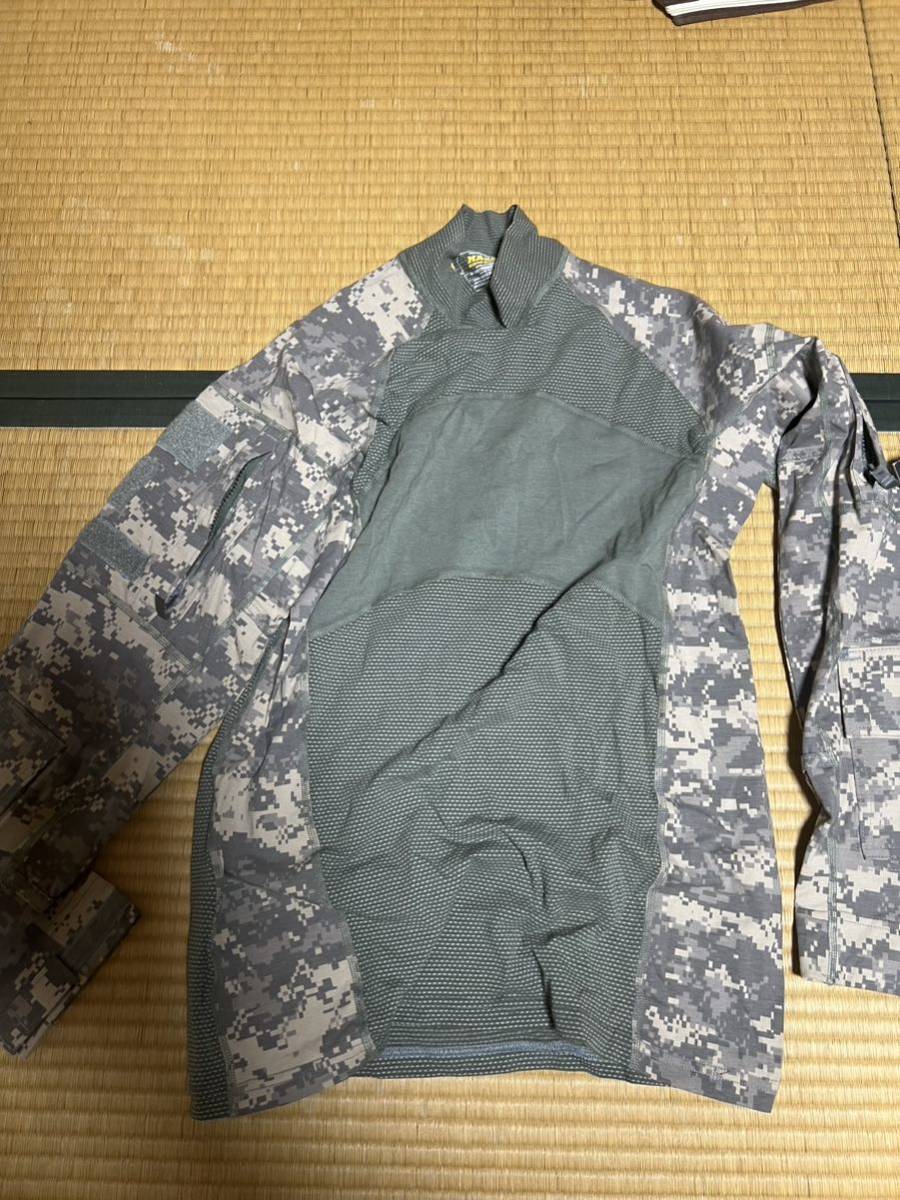 【米軍実物タグ付新品】アメリカ陸軍　ACU UCP コンバットシャツ　Mサイズ　2枚セット　アメリカ軍　米軍_画像3