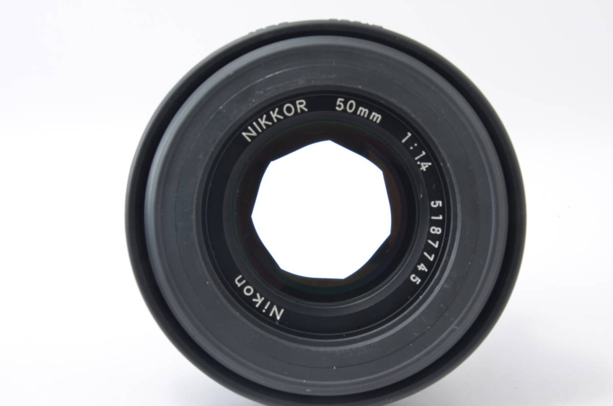 ★良品★ ニコン NIKON Ai-S NIKKOR 50mm F1.4 L433 #1320_画像2