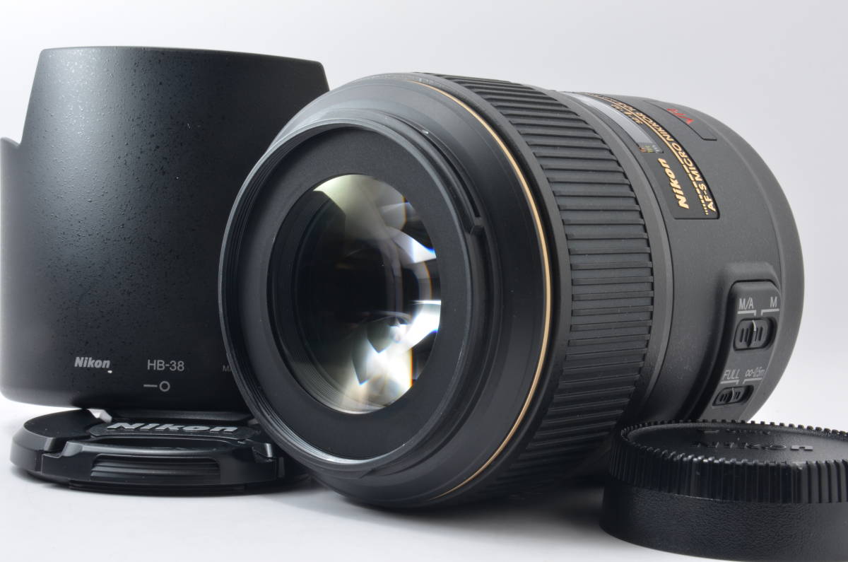 ★実用美品★ ニコン NIKON AF-S MICRO NIKKOR 105mm F2.8 G ED VR L466 #3680