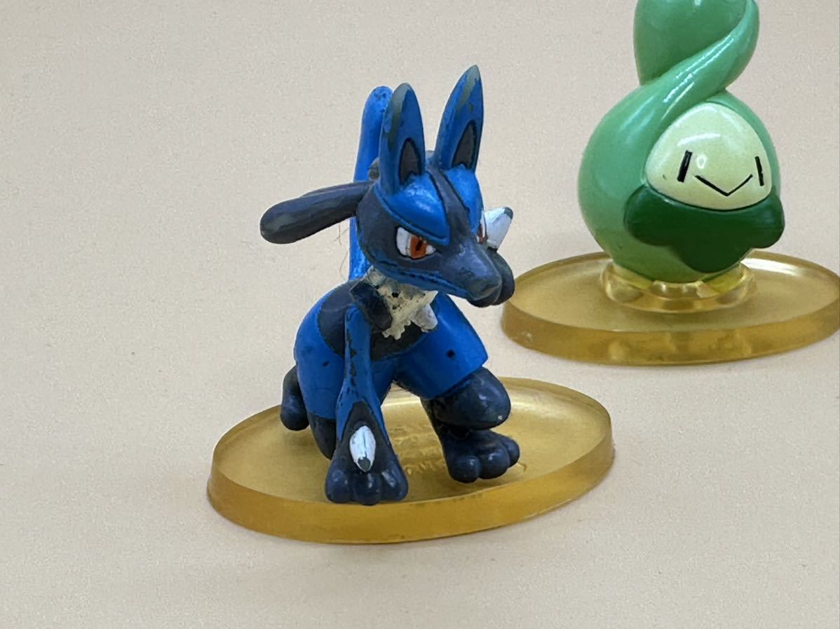 中古品 セット ポケモン モンコレ スボミー ドクロッグ ニャルマー ルカリオ フィギュア モンスターコレクション TOMY ポケットモンスターの画像2