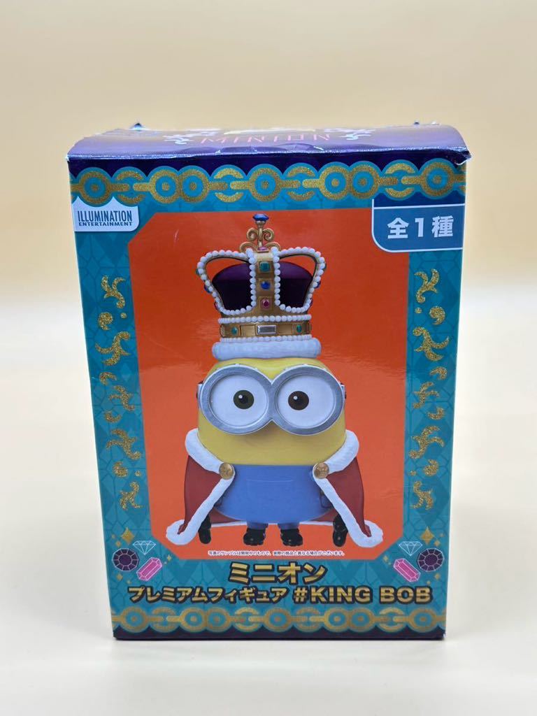 中古品 ミニオン プレミアム フィギュア KING BOB_画像1