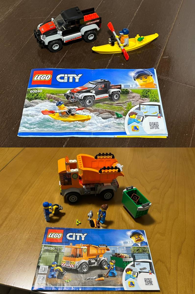 【ジャンク品】LEGO まとめて14点★パーツ不足なし（シティ、クリエイター、ジュニアズ、テクニック、レゴランド）_画像3