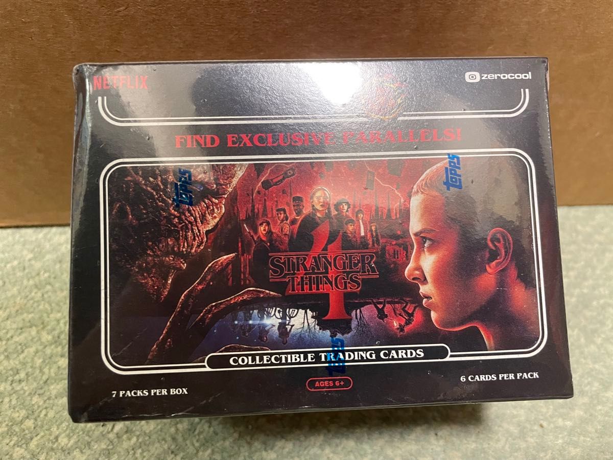 Topps Stranger Things blaster box トレカ ストレンジャーシングス