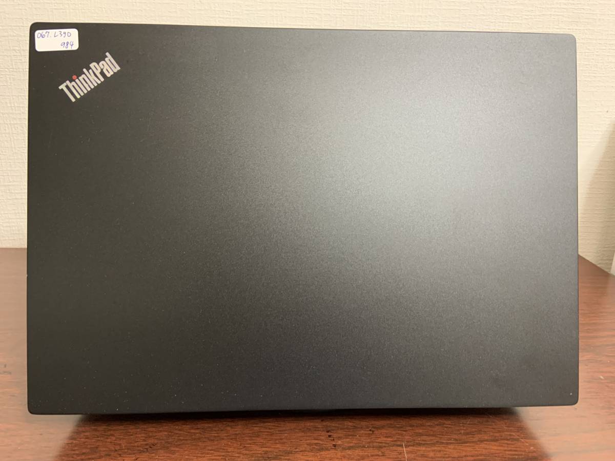 067 Lenovo thinkpad L390 Core i5 no. 8 generation (8265U)*8GB*M.2 SSD256GB*13.3 -inch HD*Win10 Pro PC*Office 2021*laptop laptop 