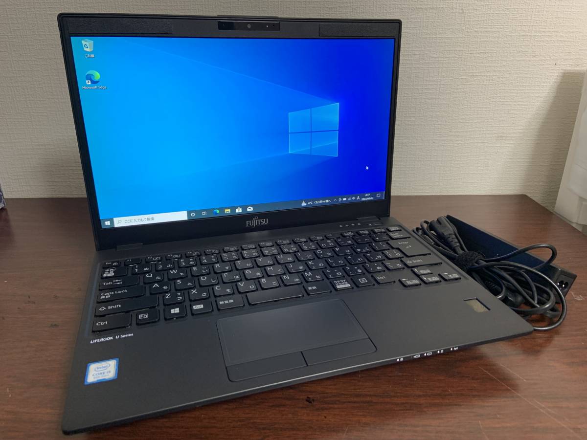 006 富士通 LIFEBOOK U939/A Core i5 第8世代 (8365U)◆メモリー4GB◆M.2 SSD128GB◆13.3インチ◆Full HD Win10 Office2021 PC laptop_画像1