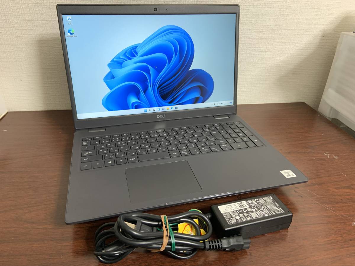 134 美品 デル DELL Latitude 3510 Core i5 第10世代 (10210U)◆メモリ8GB◆超高速 M.2 SSD256GB◆15.6インチFull HD Win11 PC laptop_画像1