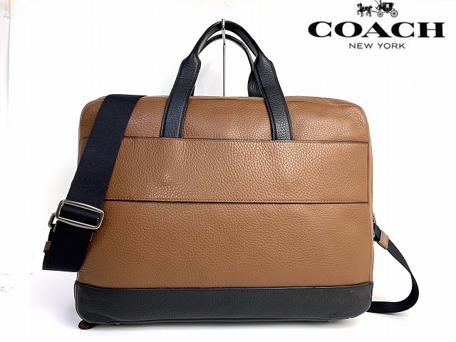 美品 送料無料 コーチ メンズ COACH ハミルトン ペブルレザー 美品 送料無料 コーチ メンズ COACH ハミルトン ペブルレザー