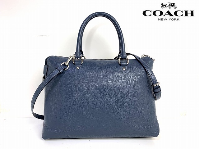  ultimate beautiful goods * free shipping * Coach COACH pebble leather emasa che ru2WAY shoulder handbag 