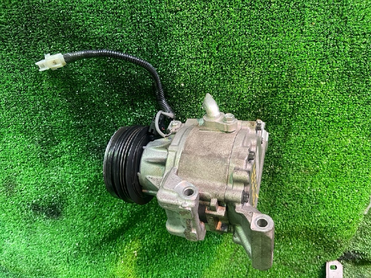 H31年 LA600S タント エアコンコンプレッサー 447280-3810 5万キロ台 中古品 即決 0705182 240124 M 工場棚在庫_画像1