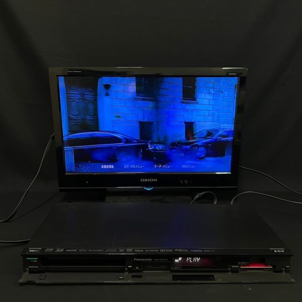 BLg141R 100 Panasonic DMR-BWT630-K DIGA HDD1TB ブルーレイディスクレコーダー スマートディーガ リモコン付き 無線LAN 2番組同時録画_画像2
