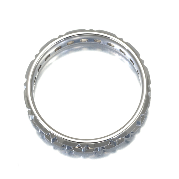  Tiffany ring Ttu Roo narrow 12.5 number K18WG BLJ